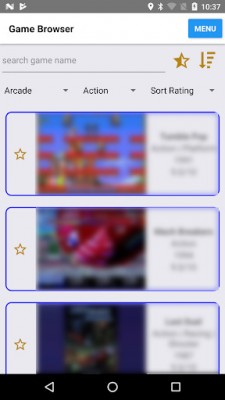 Retro Game Center (enjoy classic/emulation games) screenshot №1