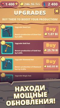 Miner Clicker: Idle Gold Mine Tycoon. Digging Game [ВЗЛОМ: деньги] v 1.13 скриншот №2