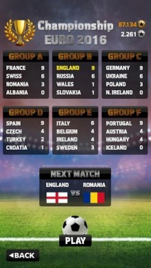 Скачать Euro 2016 Soccer Flick [ВЗЛОМ] v 1.0 для Андроид