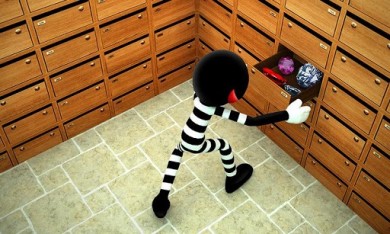 Stickman Bank Robbery Escape v 1.3 [ВЗЛОМ]