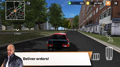 Big City Wheels - Симулятор курьера screenshot №4