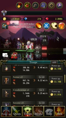 Rogue with the Dead: Idle RPG screen 2