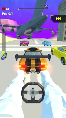 Crazy Rush 3D - Уличные Гонки screen 1