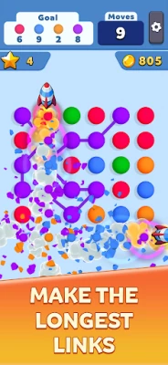 Collect Em All! Clear the Dots (ВЗЛОМ, Нет рекламы) screenshot №5