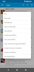 App Manager screen 3