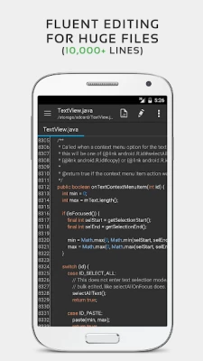QuickEdit Text Editor Pro screen 2