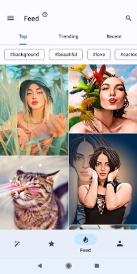 Photo Lab фоторедактор и арт screen 5