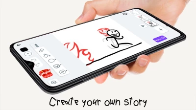 Stickman: рисовать мультики screen 1