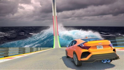 Car Parkour: Sky Racing 3D screen 7