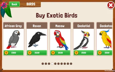 Bird Land: птичка и зоомагазин screenshot №2