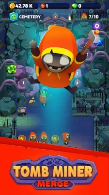 Tomb Miner - Idle Merge screen 1