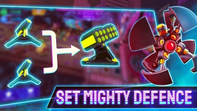 Cyber Fusion - Idle Merge Defe screenshot №4
