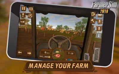 Farmer Sim 2018 screenshot №4
