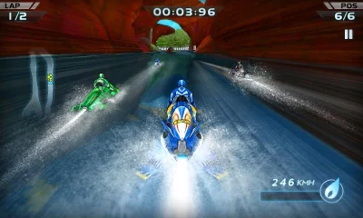 Гонки водных мотоциклов 3D screenshot №4