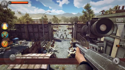 Last Hope Sniper - Zombie War screenshot №2