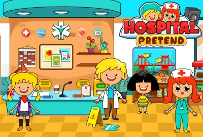 My Pretend Hospital Town Life screenshot №3