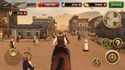 Огонь с Запада West Gunfighter screenshot №3