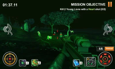 Охотничье сафари 3D screenshot №6