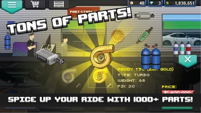 Pixel Car Racer screenshot №3