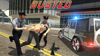 Police vs Gangsters 4x4 Offroa screenshot №3