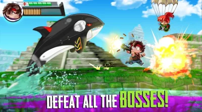Ramboat 2 Action Offline Game screenshot №2