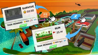 Stickman maverick : bad boys screenshot №4