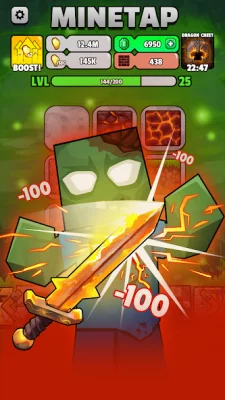 Minetap – Merge кликер взлом screen 5